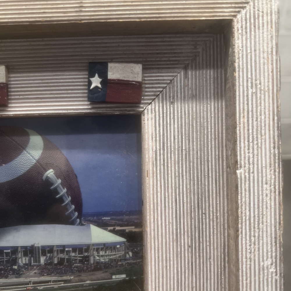 Texas Fort Worth Rustic Barn Wood Photo Picture Frame - Picture 3 of 11